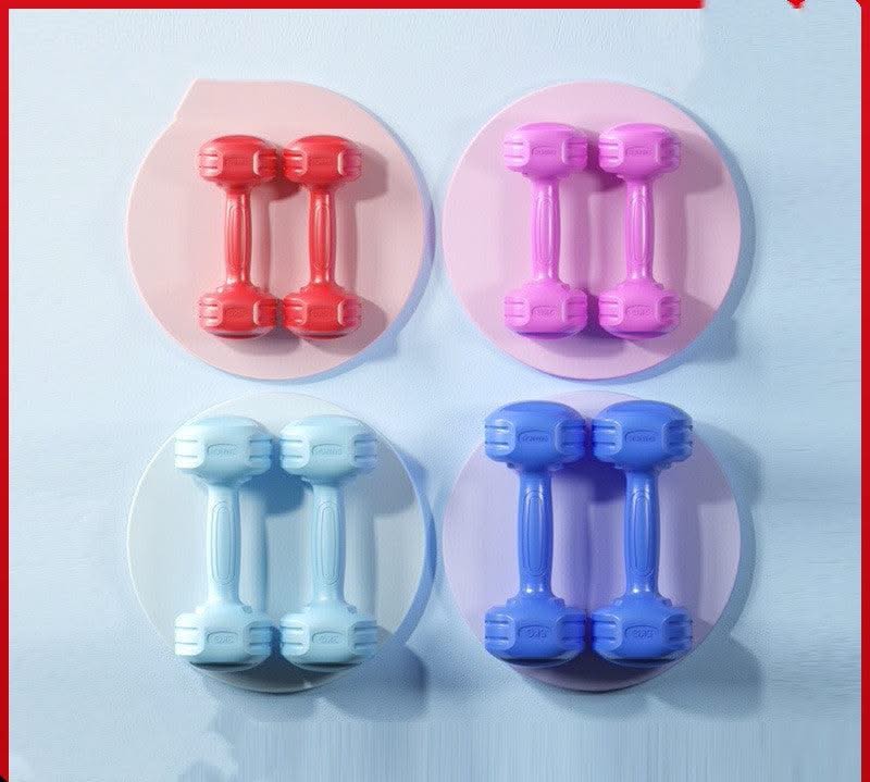 A Pair Of Fitness Equipment Women Dumbbells