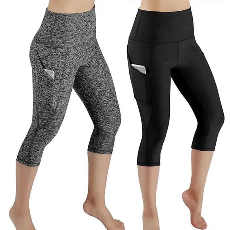 Women Fashion Sports Leggings With Pocket