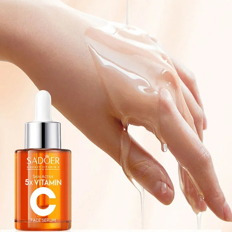 Vitamin C Hydrating Serum 5 functions Facial Moisturizing Repair Essence Facial Shrink Pores Brightning Korean SkinCare Products