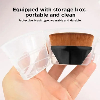 BB Cream Corrective Base Brush For Facial Quick Makeup With Protective Box