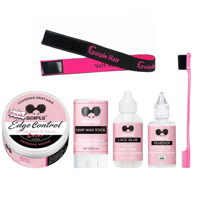 Edge Control Wax for Women Strong Hold Non-greasy Covering Gray Hair Edge Styling Gel for Black No Flaking Hairstyles Pomade