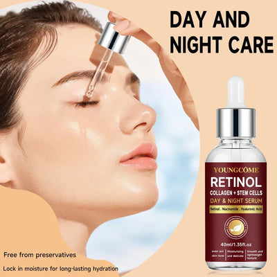 Retinol Day Night Moisturizer Neck and face set night cream Collagen Smooth wrinkles Face Cream For Moisturizer Whitening Bright
