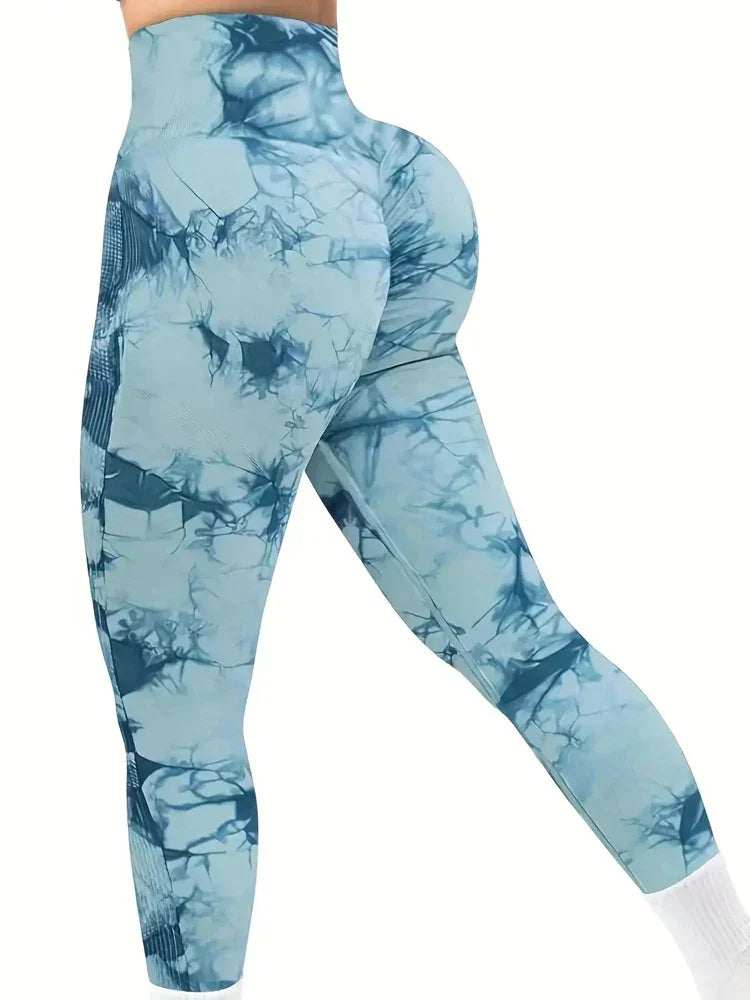 Women's Tie-Dye Leggings Casual Seamless