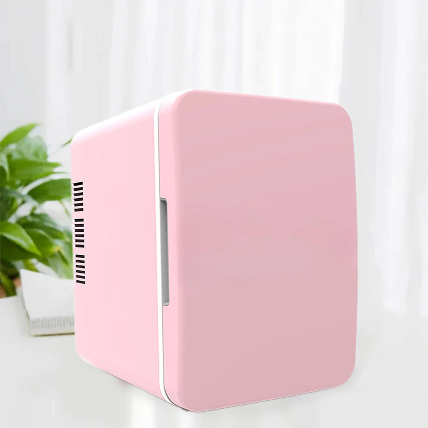 4L Mini Fridge Car Refrigerators Multiuse Cosmetics Skincare Fridge for Food Drinks Outdoor Travel Home Cooling Warmer ice box