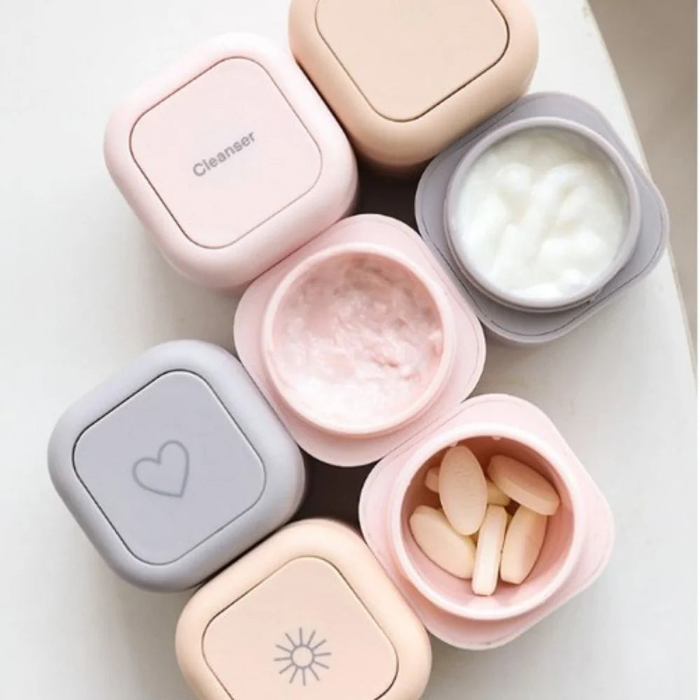 Magnetic packaging boxes with LIDS, convenient for carrying travel toiletries - suitable for storing various small items