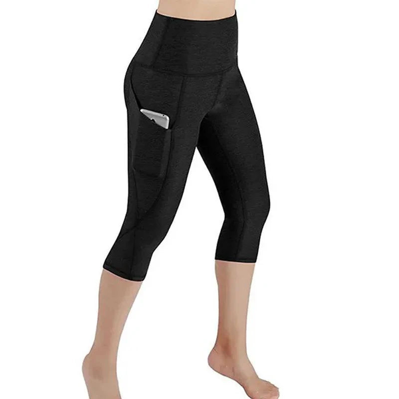 Women Fashion Sports Leggings With Pocket