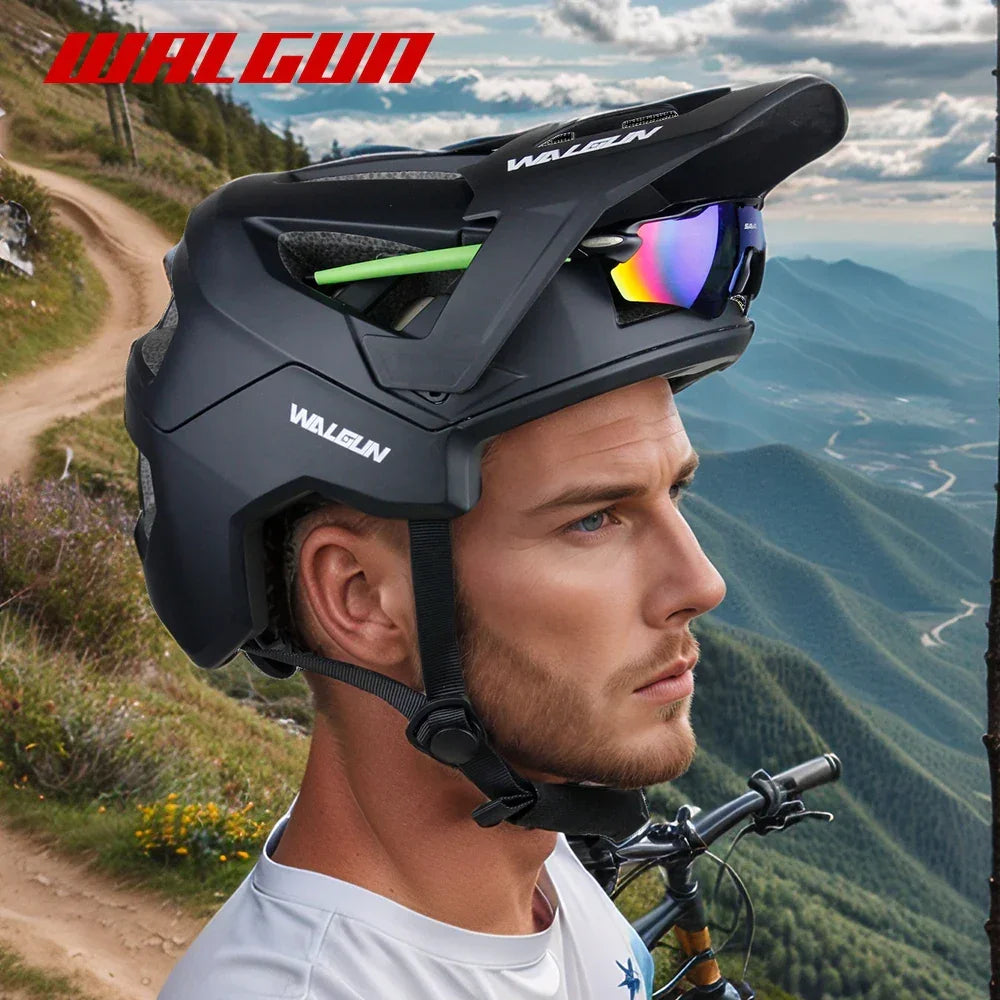Bicycle helmet MTB Mountain bike helmets men women casco bicicleta uomo hombre para ciclismo motociclista black cycling helmet