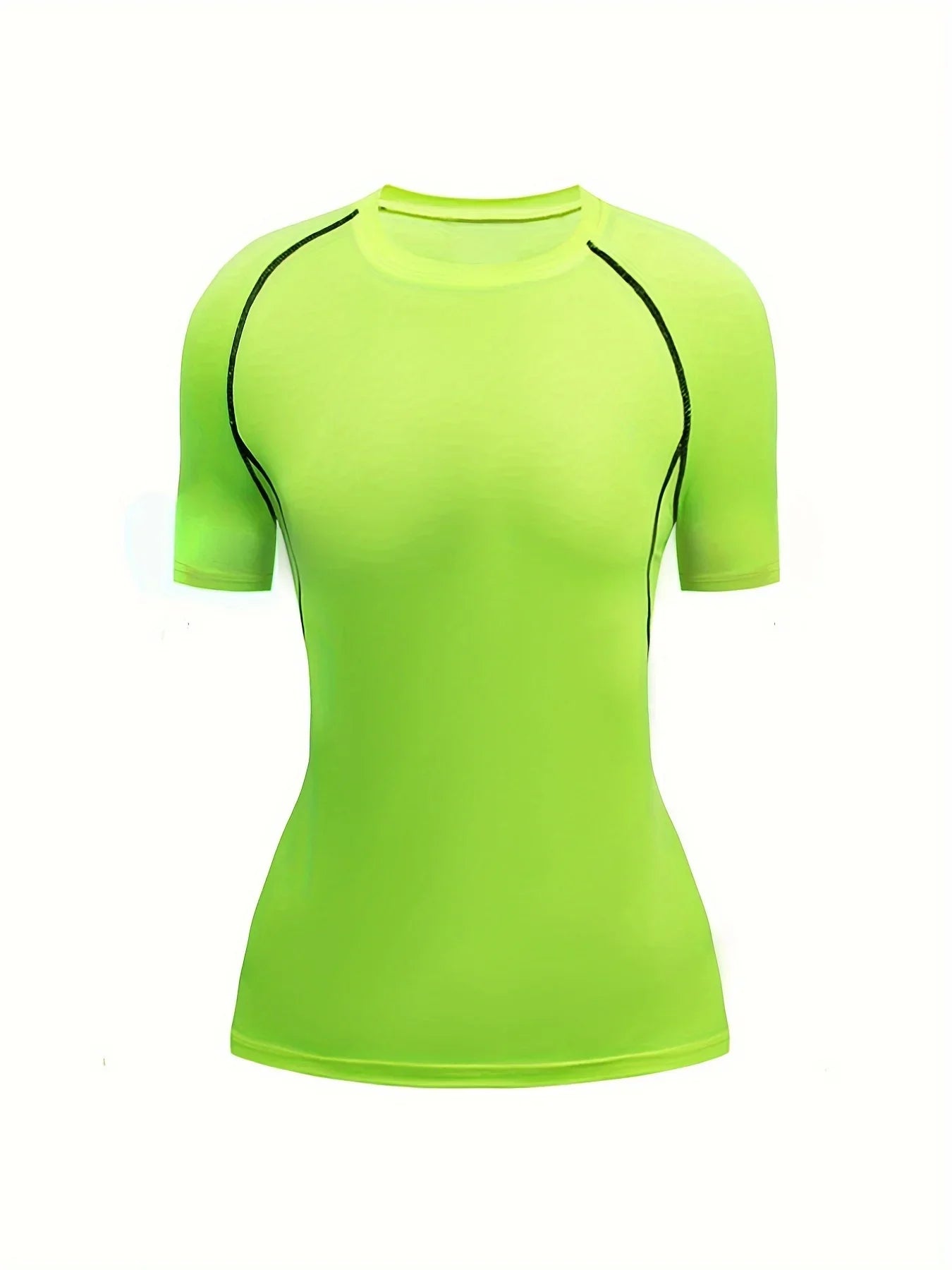 Women's Quick-Dry Crew Neck Tee Stretchable Activewear