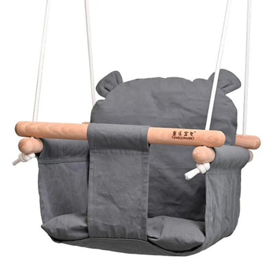 Swing Seat  Hanging Swing Seat Baby Swings Indoor Door Frame Cotton Linen Canvas Swing For Infants And Young Children