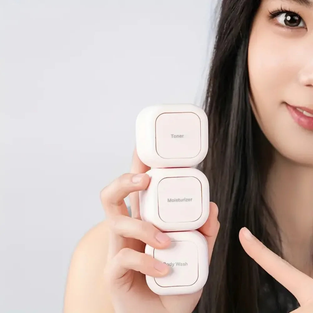 Magnetic packaging boxes with LIDS, convenient for carrying travel toiletries - suitable for storing various small items