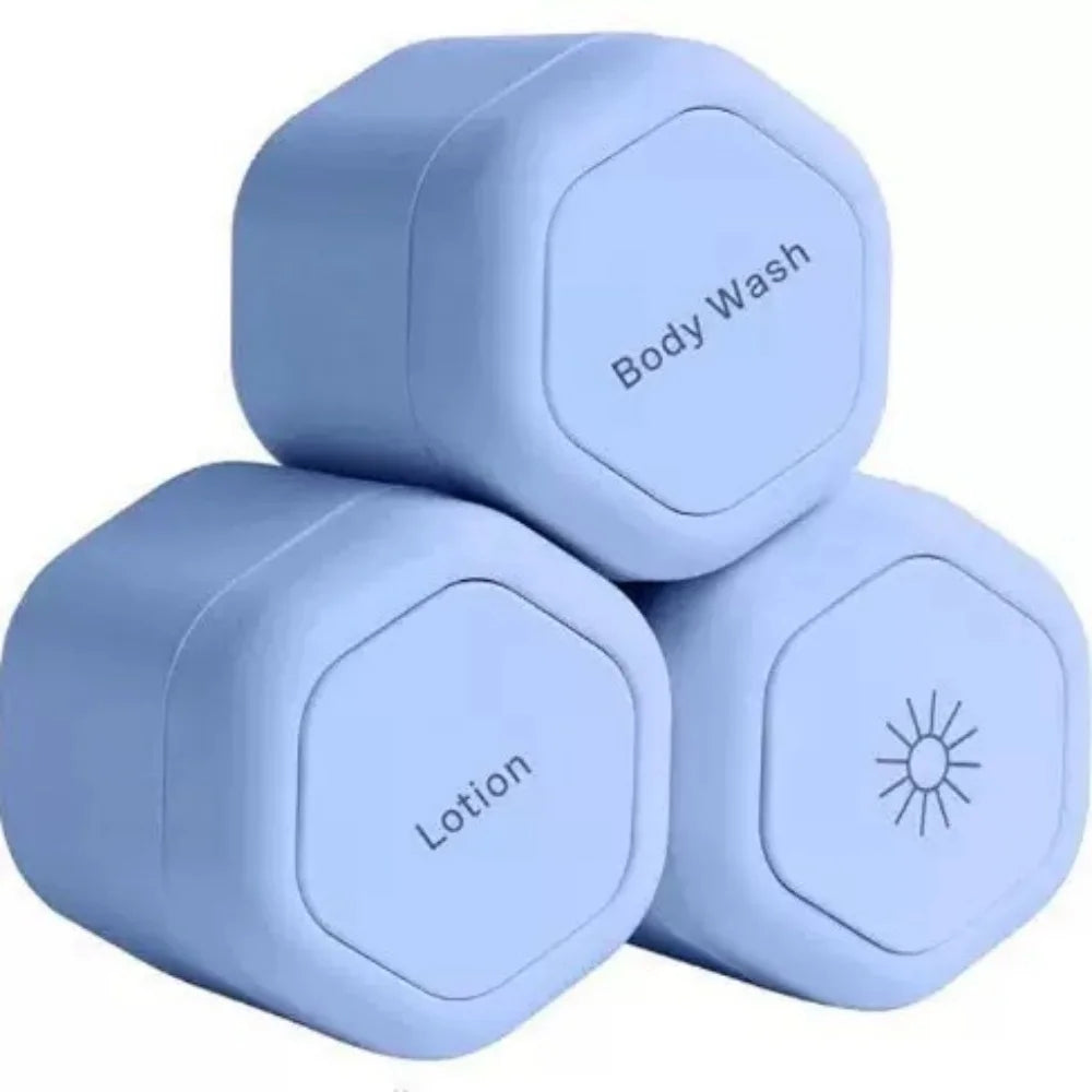 Magnetic packaging boxes with LIDS, convenient for carrying travel toiletries - suitable for storing various small items