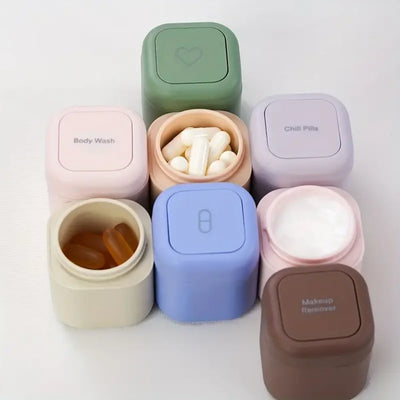Magnetic packaging boxes with LIDS, convenient for carrying travel toiletries - suitable for storing various small items