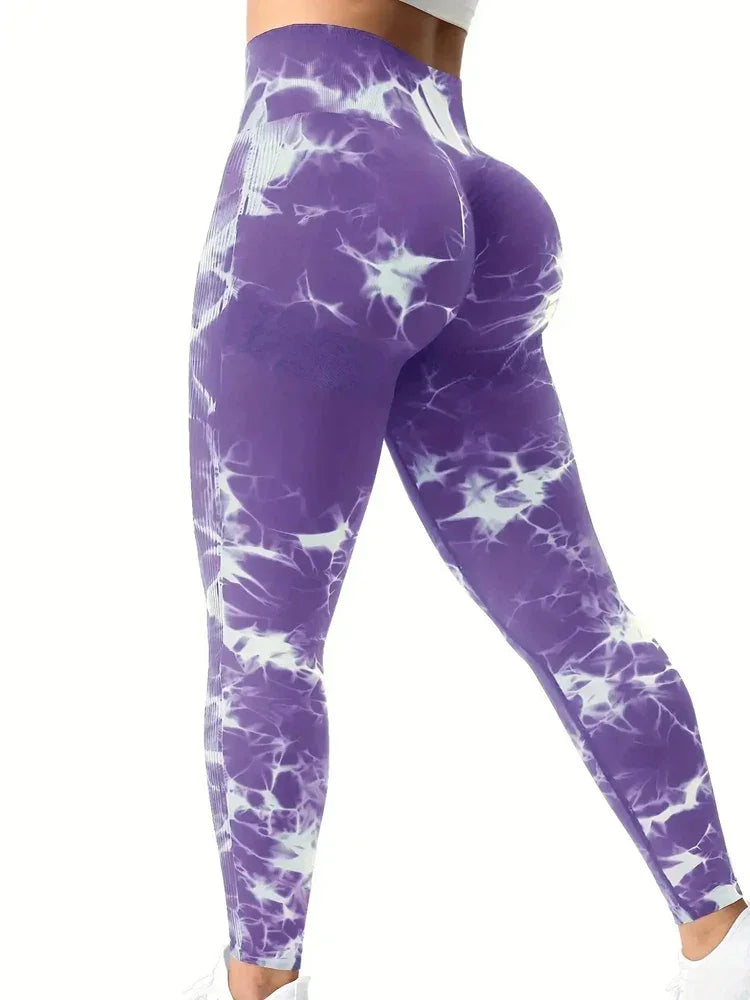 Women's Tie-Dye Leggings Casual Seamless
