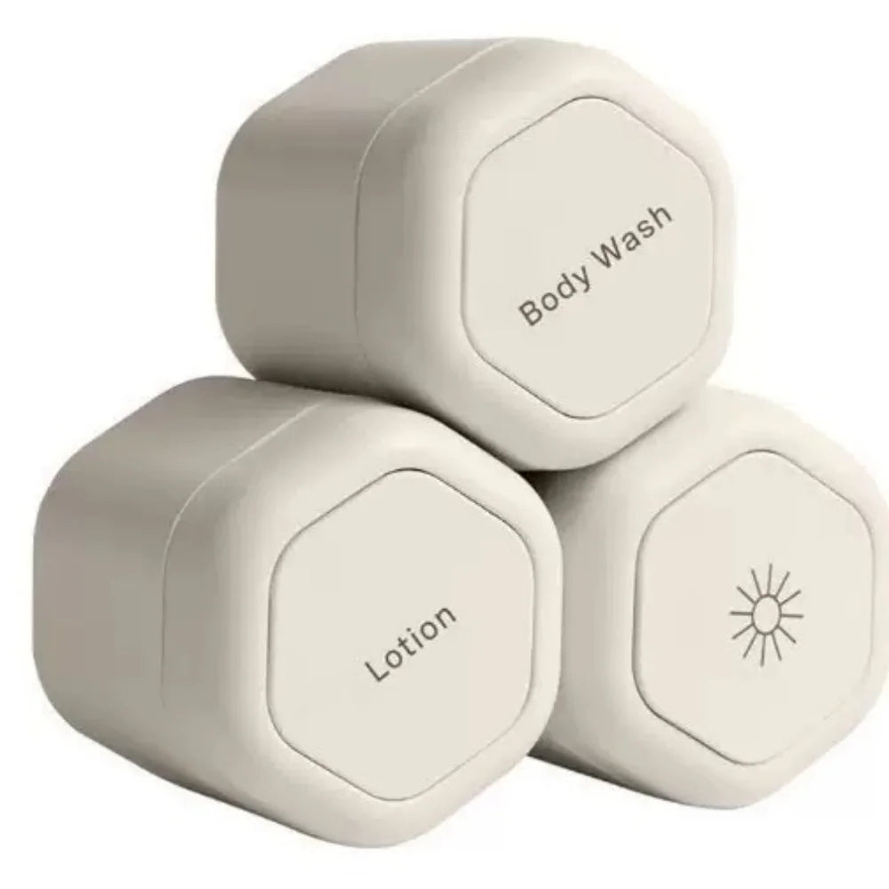 Magnetic packaging boxes with LIDS, convenient for carrying travel toiletries - suitable for storing various small items