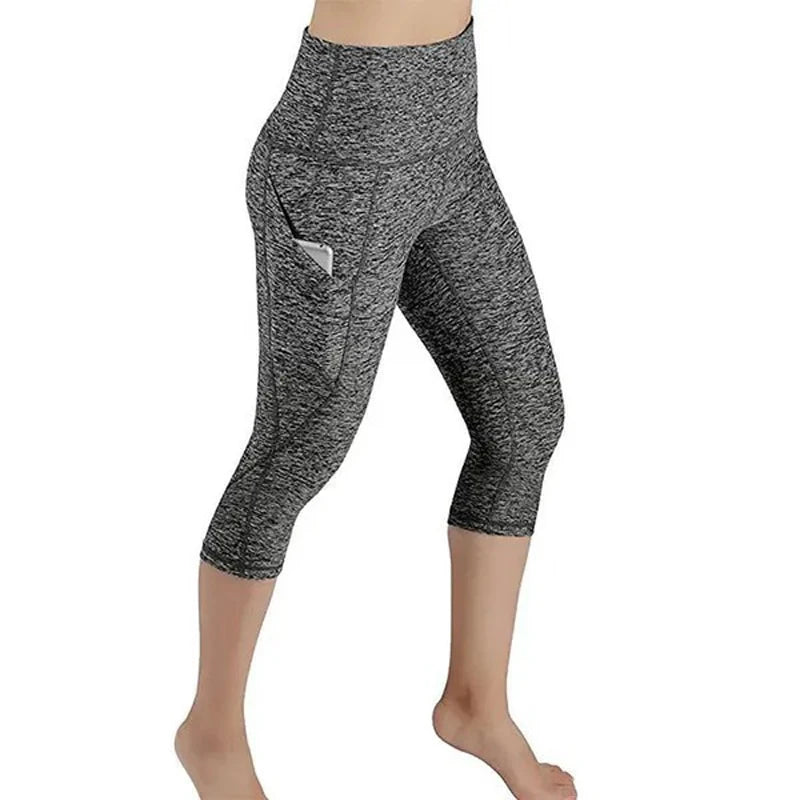 Women Fashion Sports Leggings With Pocket