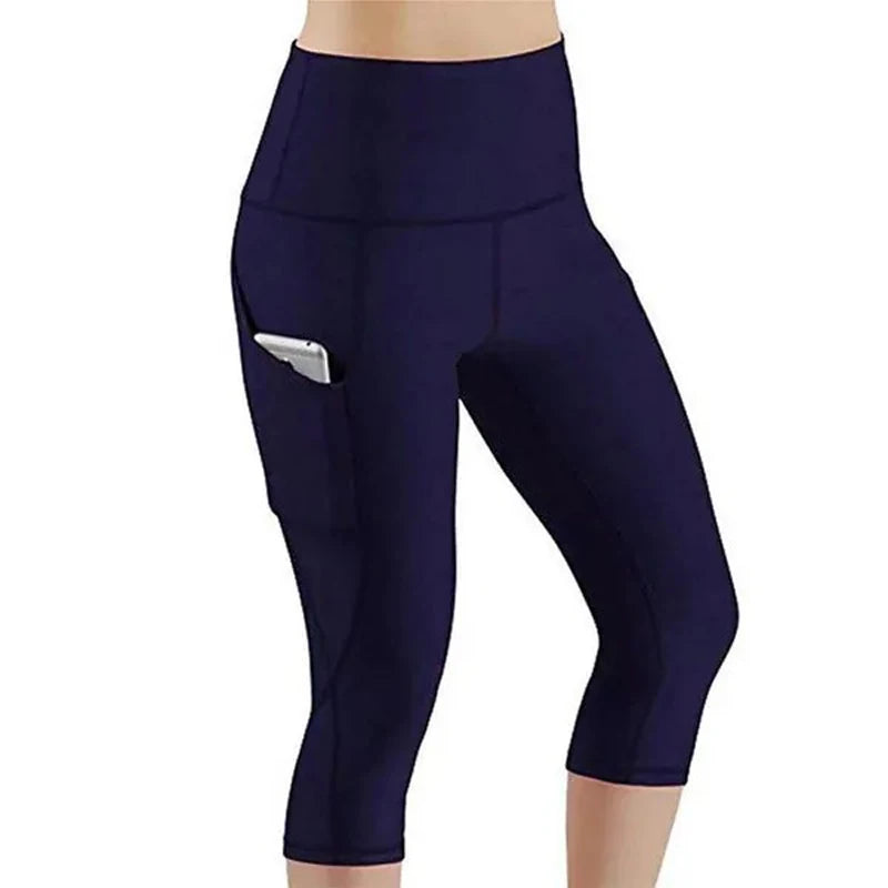 Women Fashion Sports Leggings With Pocket