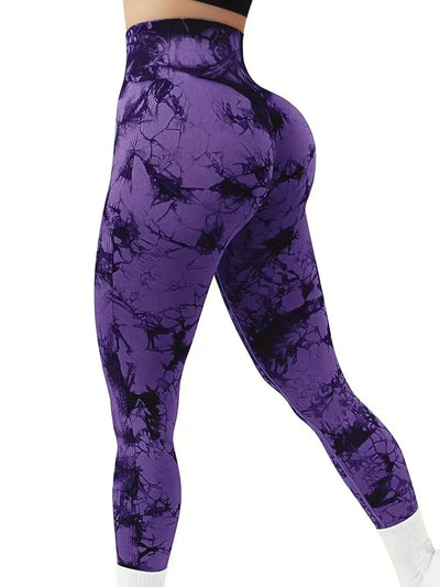 Women's Tie-Dye Leggings Casual Seamless