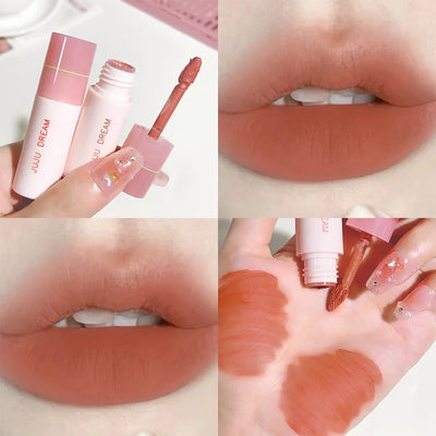 Airy Matte Velvet Lipstick Set  Makeup – 6 Rich Shades, Smudge-Proof & Long-Lasting