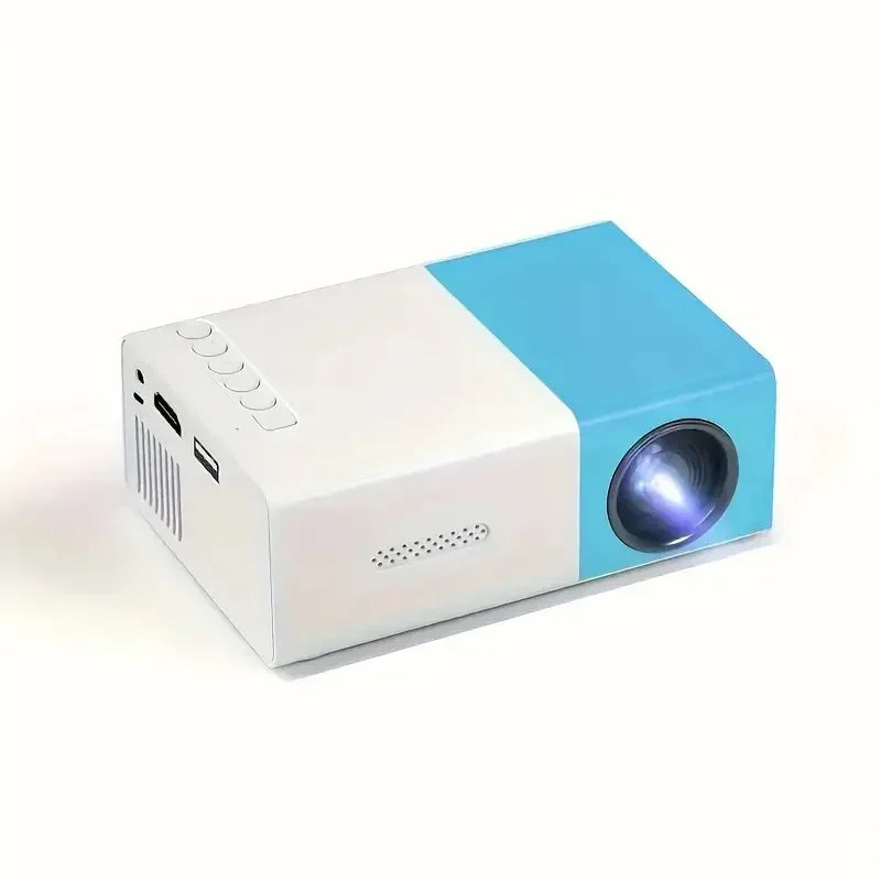 Hd 1080P Portable Smart Projector - Ideal for home theater and outdoor use, compatible with mobile phones perfect for parties