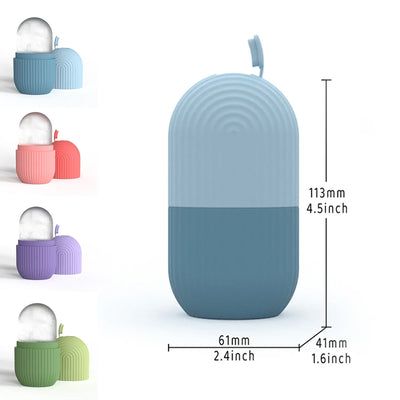 1pc Ice Face Roller, Ice Roller For Face And Eye, Puffiness Relief, Face Roller Skin Care, Naturally Tone And Tighten Skin, Sili