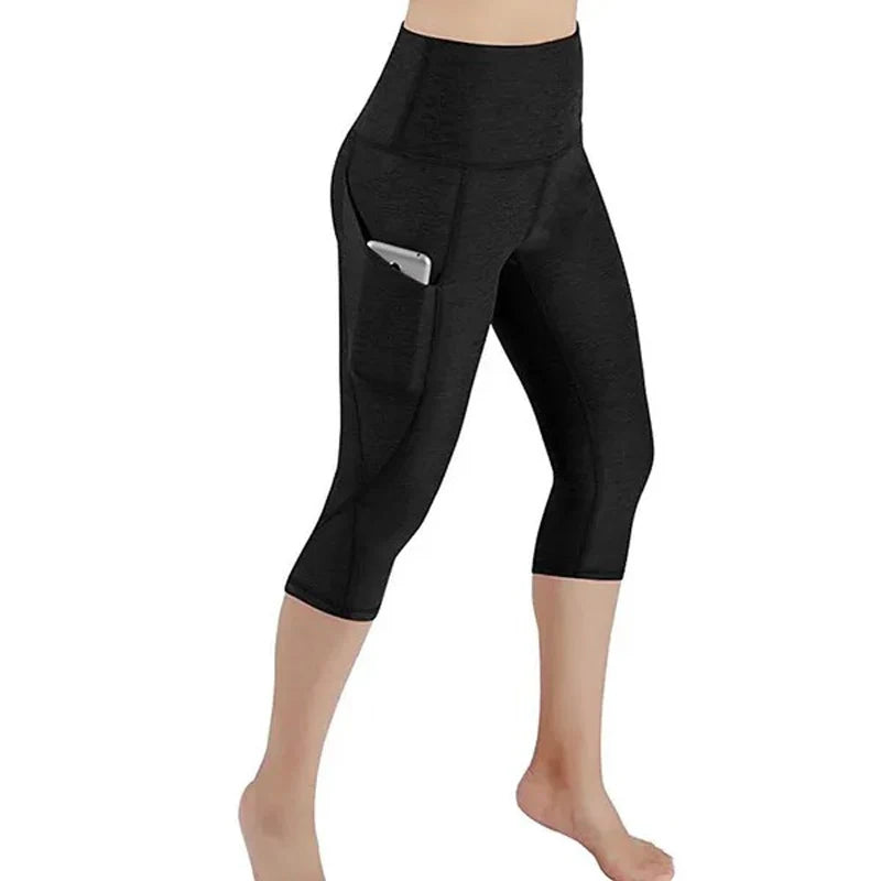 Women Fashion Sports Leggings With Pocket