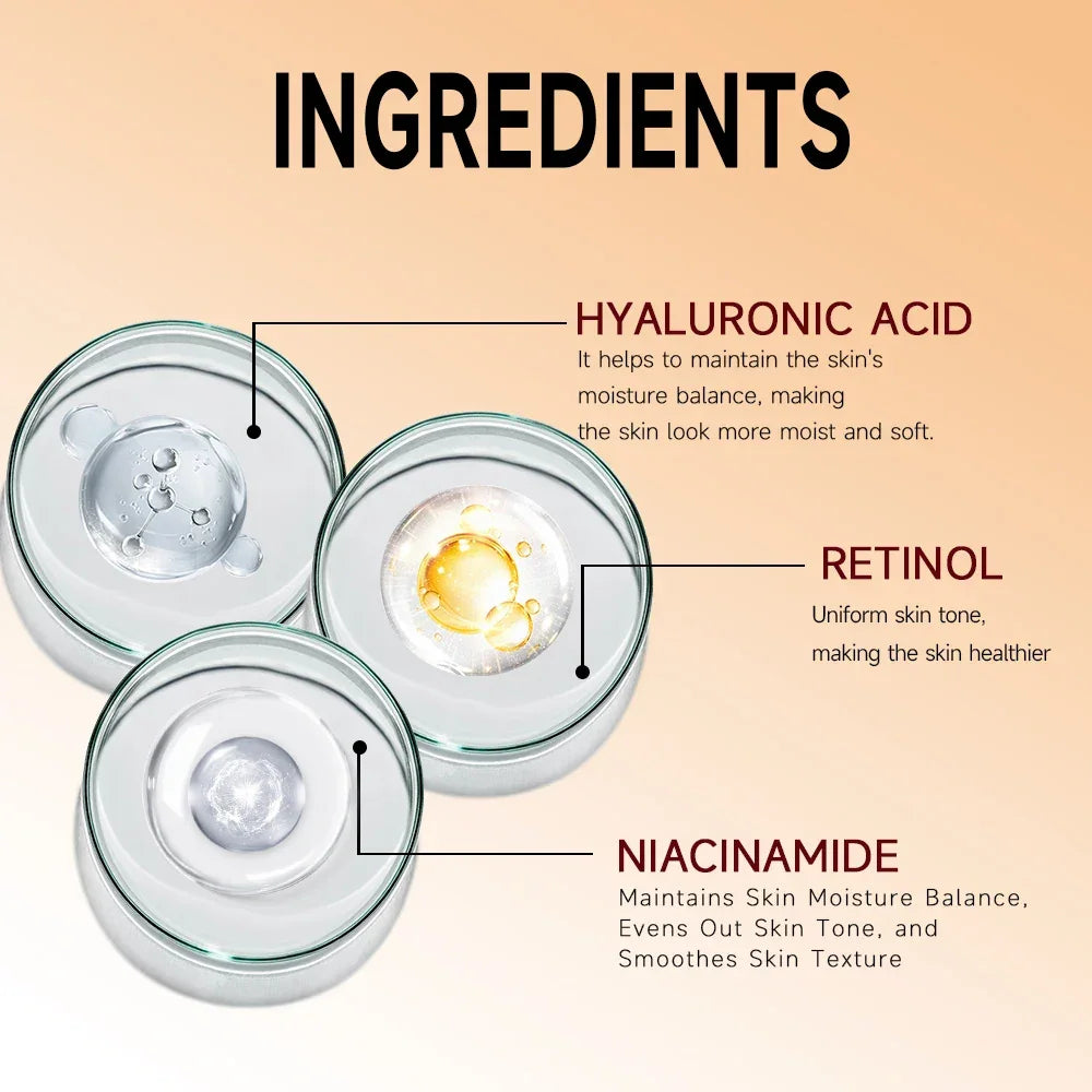 Retinol Day Night Moisturizer Neck and face set night cream Collagen Smooth wrinkles Face Cream For Moisturizer Whitening Bright