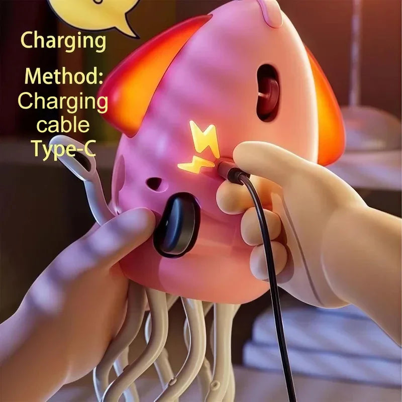 Baby Toy Swing Duck Toy Cartoon Press Vehicles Glide Animal Inertia Pull Back Cars Early Education Toys for Toddlers Boys Girls