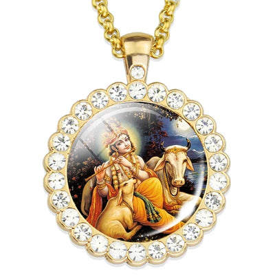 Lord Shiva Necklaces Shiva Nataraja Buddhist Jewelry Hinduism Lakshmi Pendant Amulet Necklace