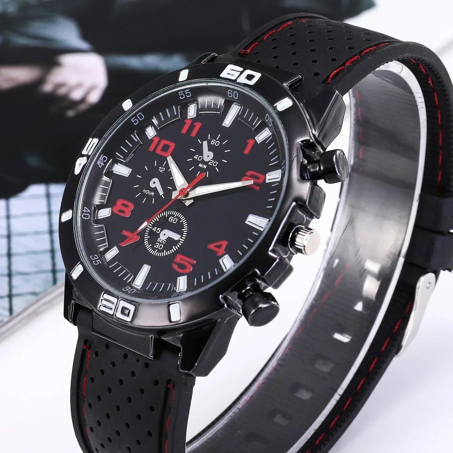Fashionable casual men’s watch high-end classic silicone wholesale 066 male feminino zegarek damski