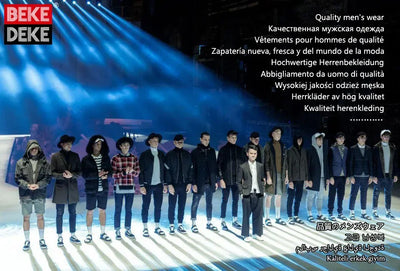 New Designer Men Loose Fit Double Breasted Blazer Two Piece Set Oversized Suit Business Casual Outfits Suit Fashion Matching Set