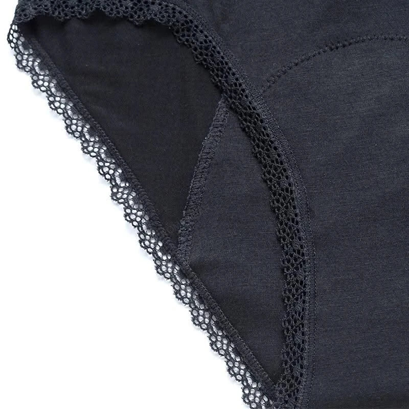 Women Menstrual Period Panties Underwear 4 Layers Plus Size Heavy Flow Absorbency Leakproof Physiological Sanitary Lingerie