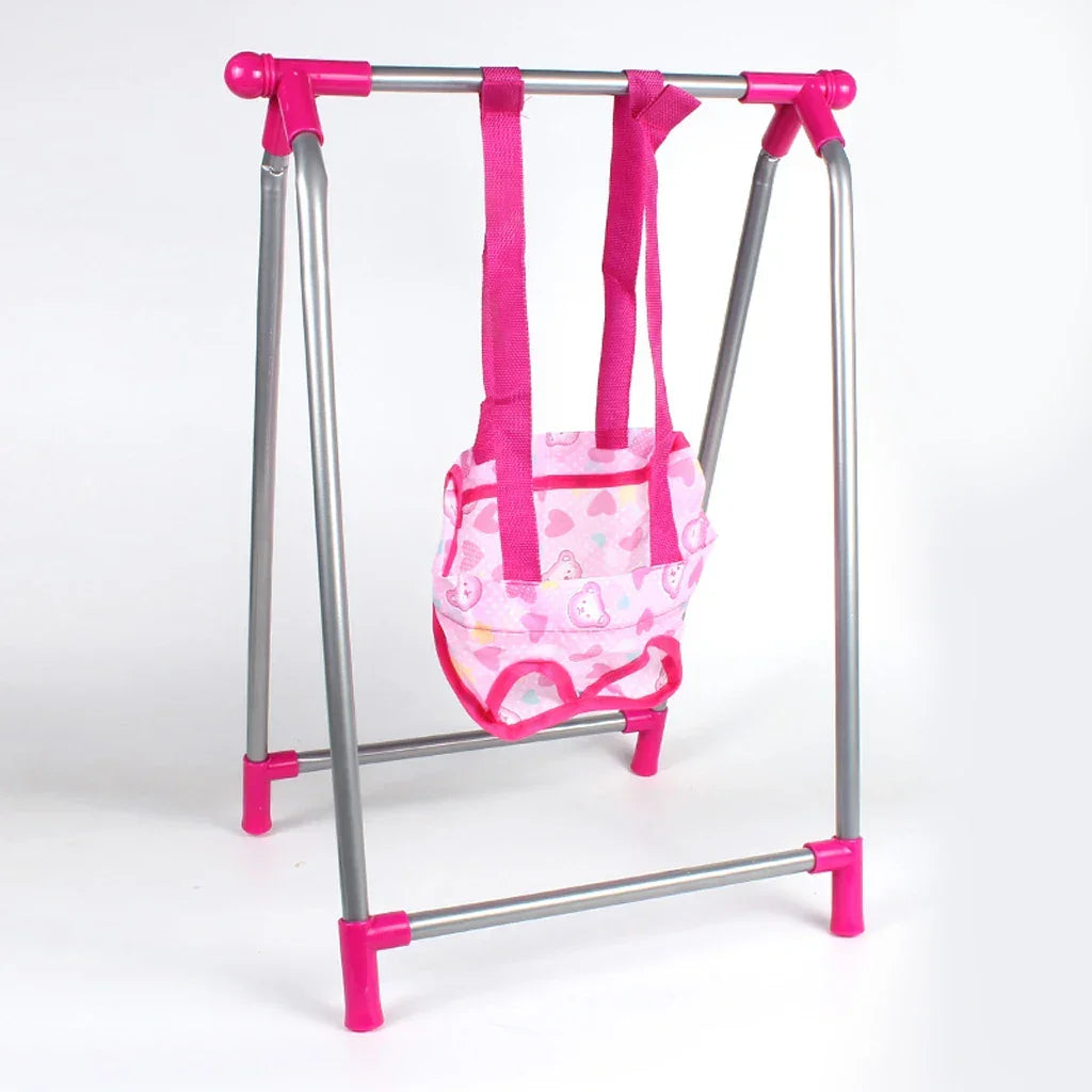 30*30*41cm Baby Doll Swing Model Simulation Furniture Playset Room Decor