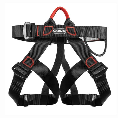Half Body Climbing Harness Waist Safety Harness for Mountaineering Rock Climbing Rappelling Tree Climbing Strap