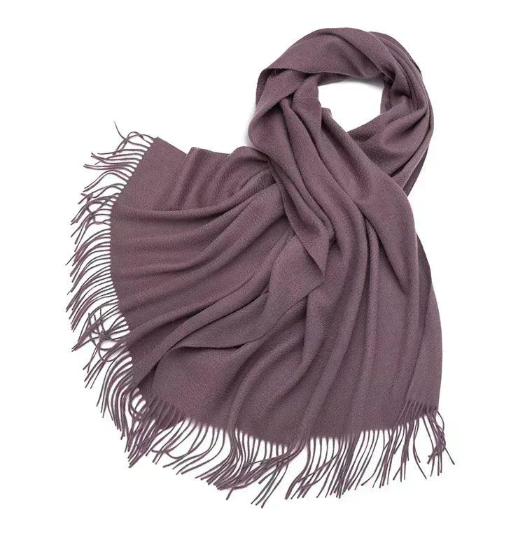 Soft cashmere big scarf for women shawl 200*70 cm real pashmina