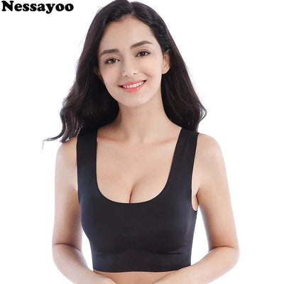 Plus Size Women Bras Bralette Comfortable Invisible Bras