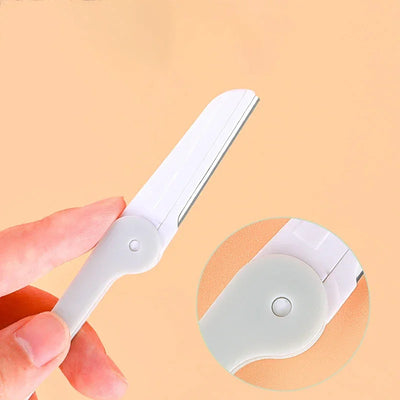 3Pcs/Set Women's Razors Makeup Facial Eyebrow Lip Razor Hair Remover Sharp Stainless Steel Cutting Knife Safety Razor