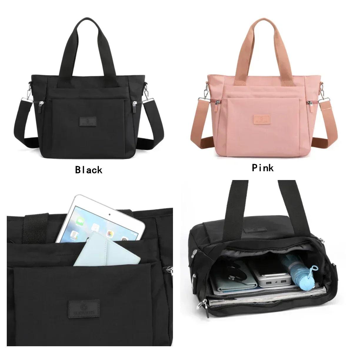 Womens hand bags designers luxury handbags women nylon shoulder bags female top-handle fashion brand