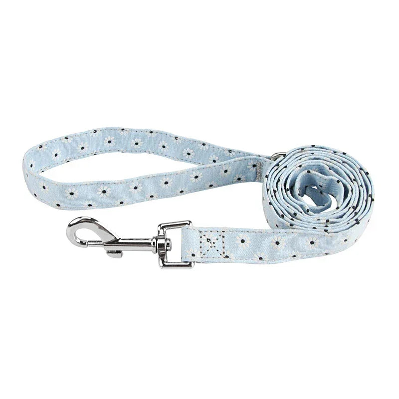 Dog Leash Fashion Flower Pet Leashes Medium Large Puppy Leashes Lead Rope For Cat Big Small Pet Harness
