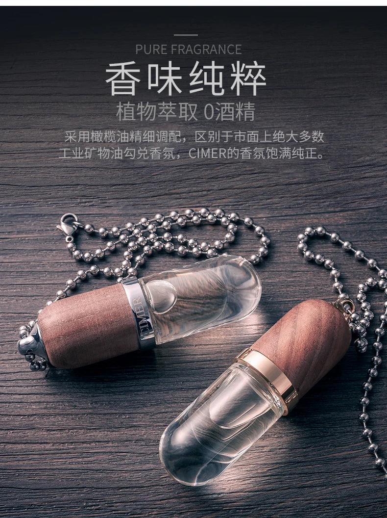 Luxury style car air freshener hanging perfume pendant auto essential oils bottle diffuser ornament accessories