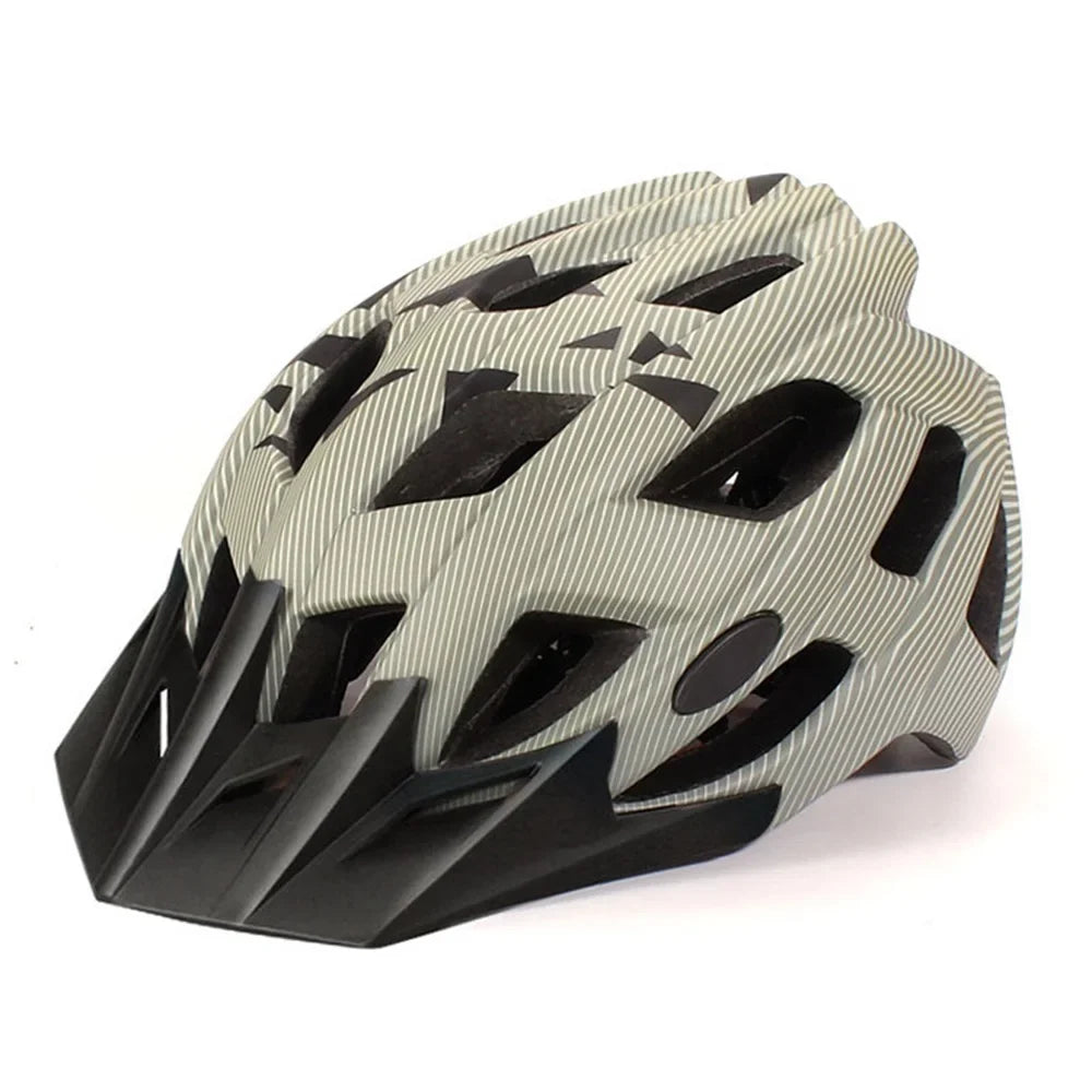 NEW Ultralight Bicycles Helmets Men Mountain Bike Helmet Integ-mold MTB Helmet With led Warning light Cycling Safely Cascos