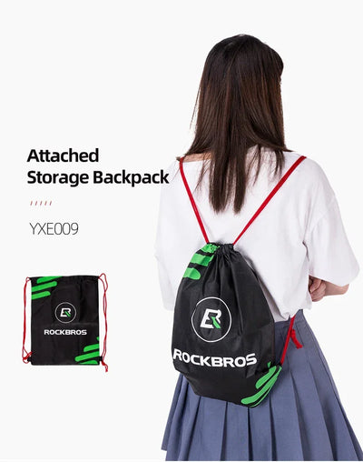 ROCKBROS Bicycle Helmets Ultralight Cycling Helmet Mountain Road Bike Helmet With Glowing Headlight Warning Light Safety Cap