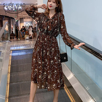 2021 Summer Striped Cotton Linen Long Dress Women Fashion Loose Vestidos Vintage V-neck Half Sleeve Dress for Women Loose