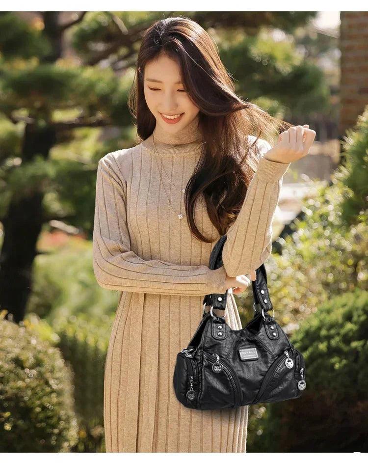 Hot luxury handbags women bags designer crossbody large capacity female shoulder bag fashion brand ladies leather