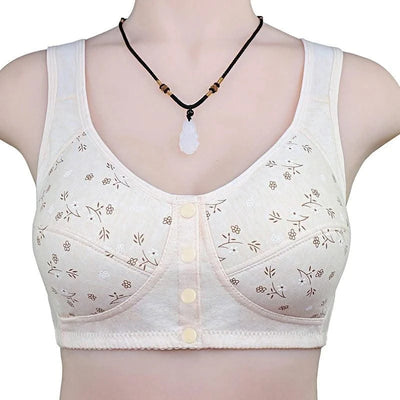Front Closure Bras Women Removable Padded Bra