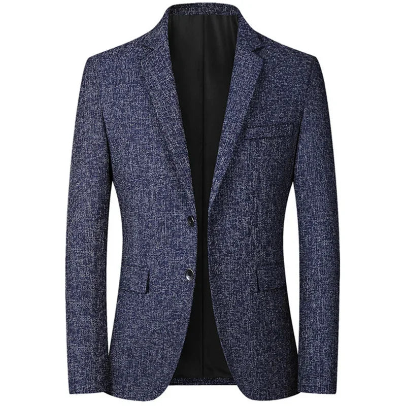 FGKKS 2023 Spring Autumn Blazers Men Fashion Slim Casual Business Handsome Suits Brand Men's Blazers Tops