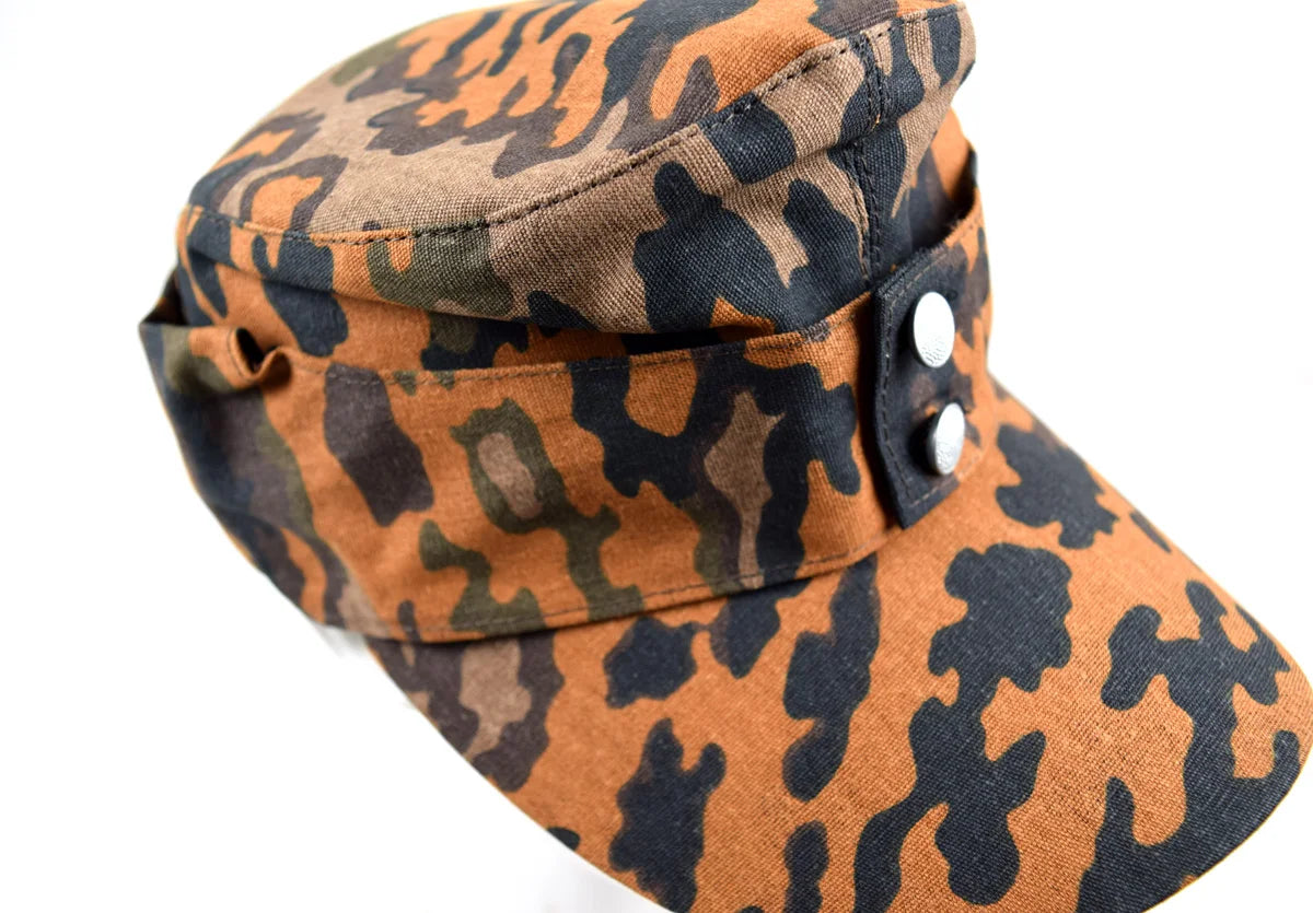 Cosplay  German OAK Autumn Leaf hat Camo Cap