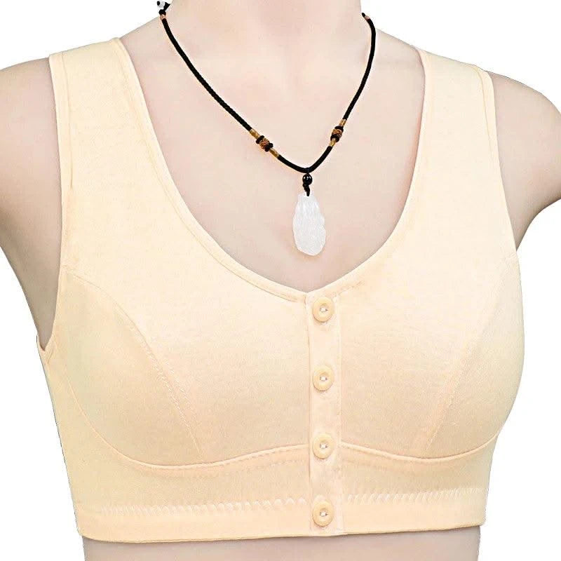 Front Closure Bras Women Removable Padded Bra