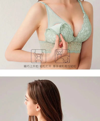Pregnant women breast-feeding bra maternity
