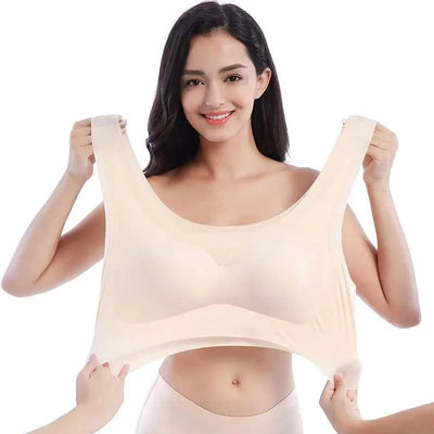 Plus Size Women Bras Bralette Comfortable Invisible Bras