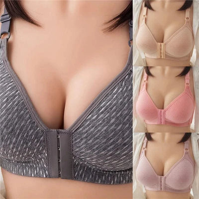 Front Buckle Thin Sexy Women Bras Plus Size